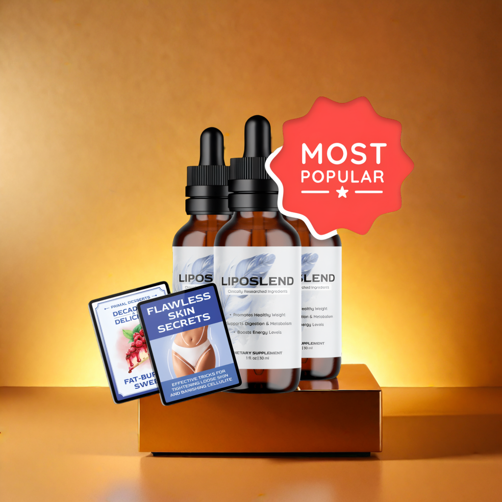 LipoSlend - 3 Bottles + 2  Ebooks