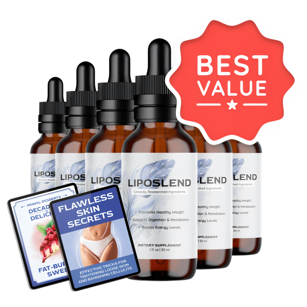 LipoSlend - 6 Bottles + 2  Ebooks